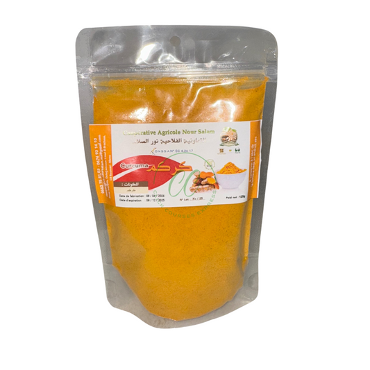 Curcuma en poudre 125 Grs - خرقوم