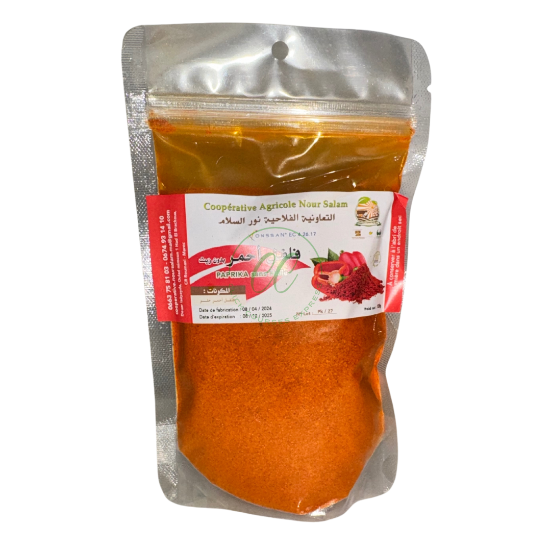 Paprika Doux Sans Huile 125 Grs - تحميرة